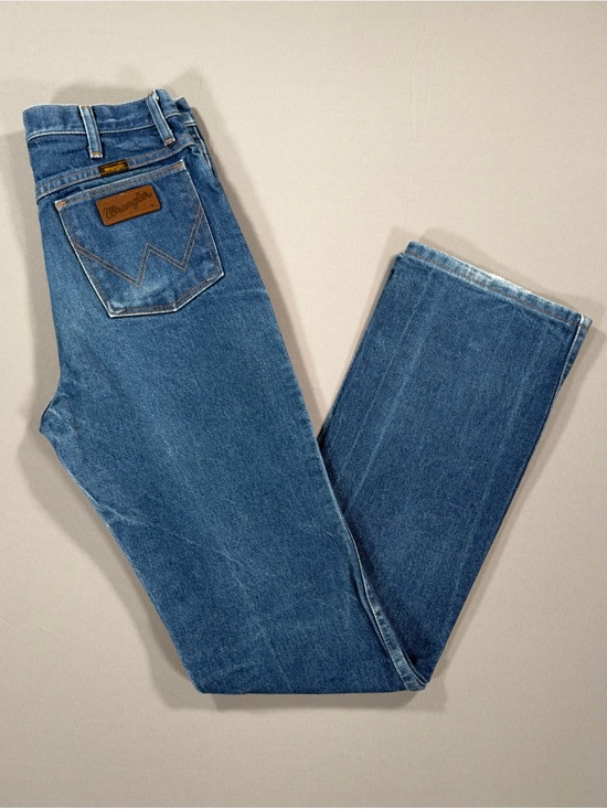 Wrangler Other - Vintage Wrangler 935NAV Cowboy Cut 31x36 (Fits 30x35) Slim Bootcut Denim Jeans